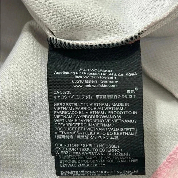 Jack Wolfskin Jacket Womens Riverland Pink Rose Quartz Large NWT - Picture 13 of 15